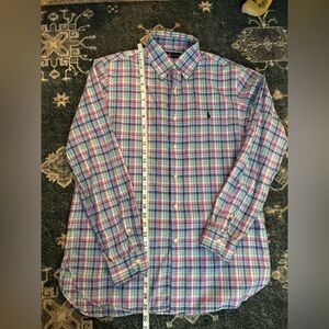 Ralph Lauren Polo Plaid Shirt size Medium